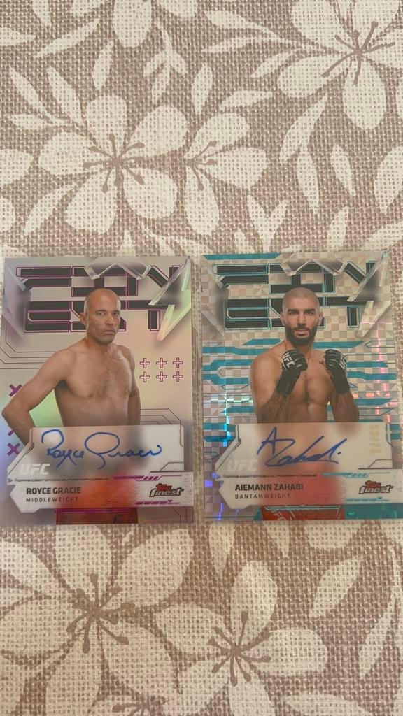 UFC Topps Finest Autograph Cards, Ophalen of Verzenden, Nieuw