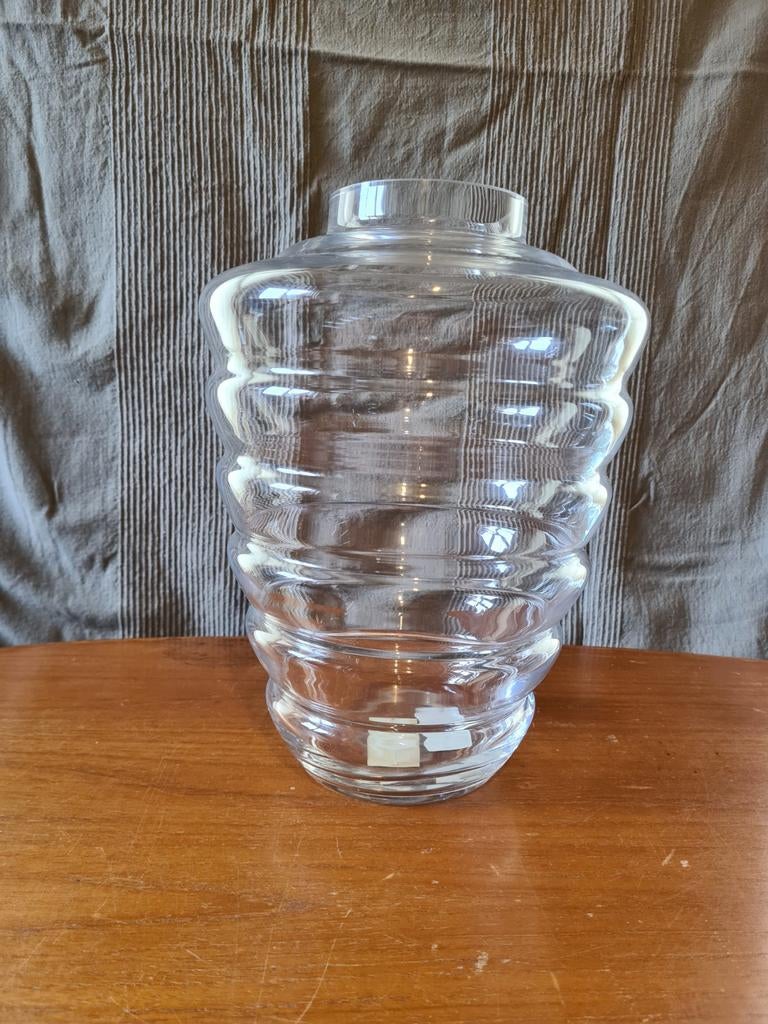 Grote vaas glas, Huis en Inrichting, Woonaccessoires | Vazen, Ophalen, Overige kleuren, Nieuw, Glas