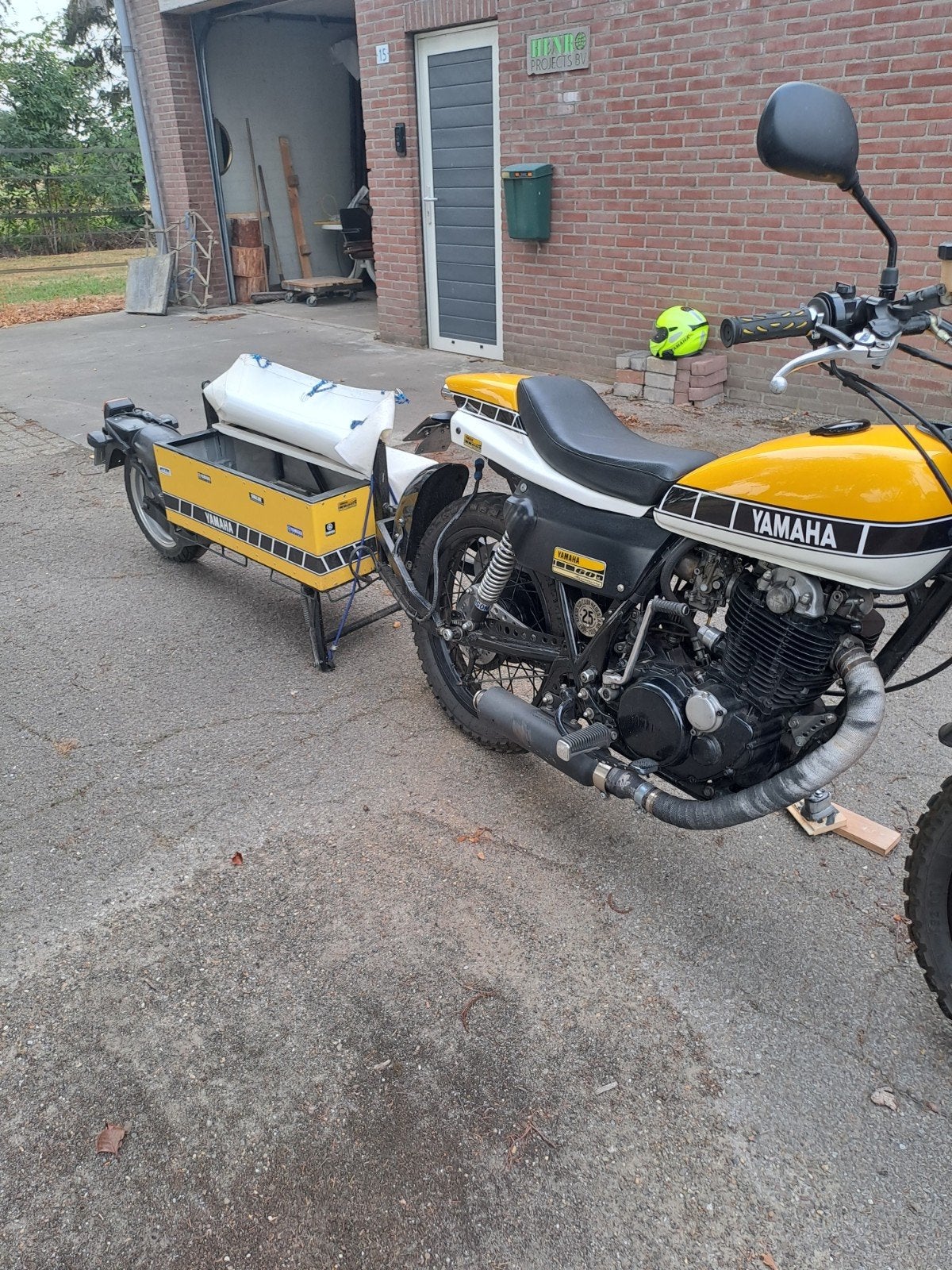 Yamaha SR 500 1994 KR tracker, Particulier
