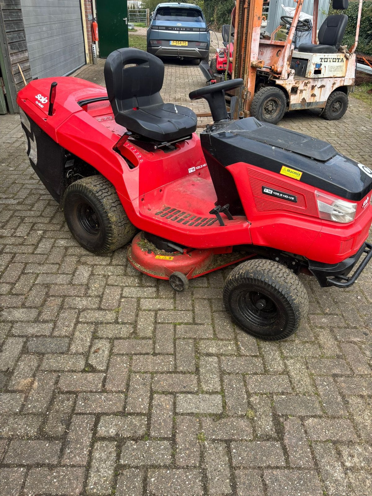 Solo by Alko T16 2 cylinder, Ophalen, Gebruikt, Elektrische starter, 90 tot 120 cm