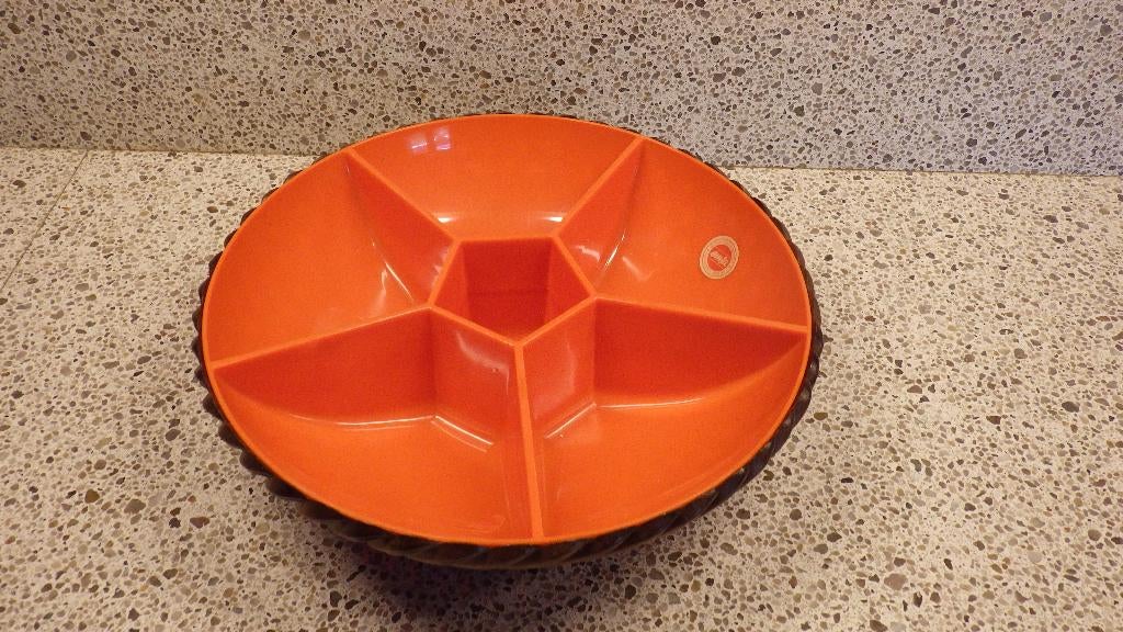 mooie retro snackschaal, Verzamelen, Retro, Ophalen of Verzenden, Overige typen