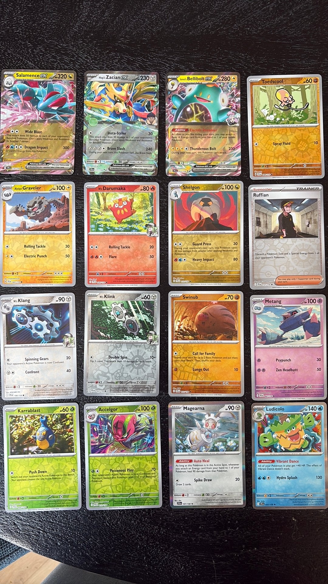 Pokémon Journey Together Lotje - 32 kaarten incl. EX, Ophalen of Verzenden, Zo goed als nieuw, Meerdere kaarten, Foil