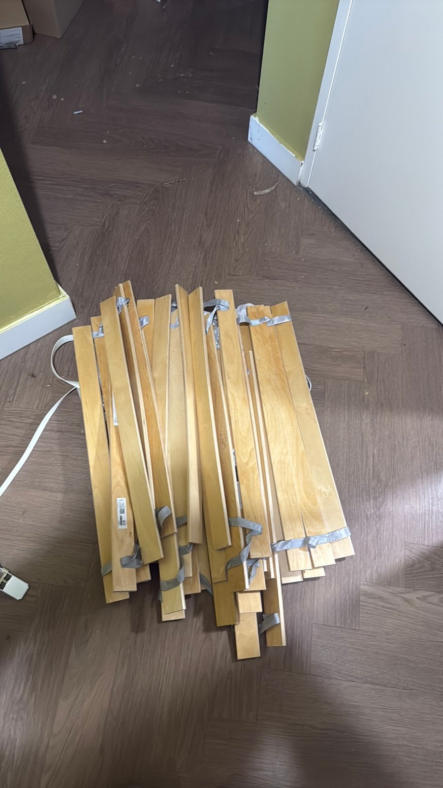 Luroy lattenbodem Ikea, Ophalen, Zo goed als nieuw, Eenpersoons, Kussen