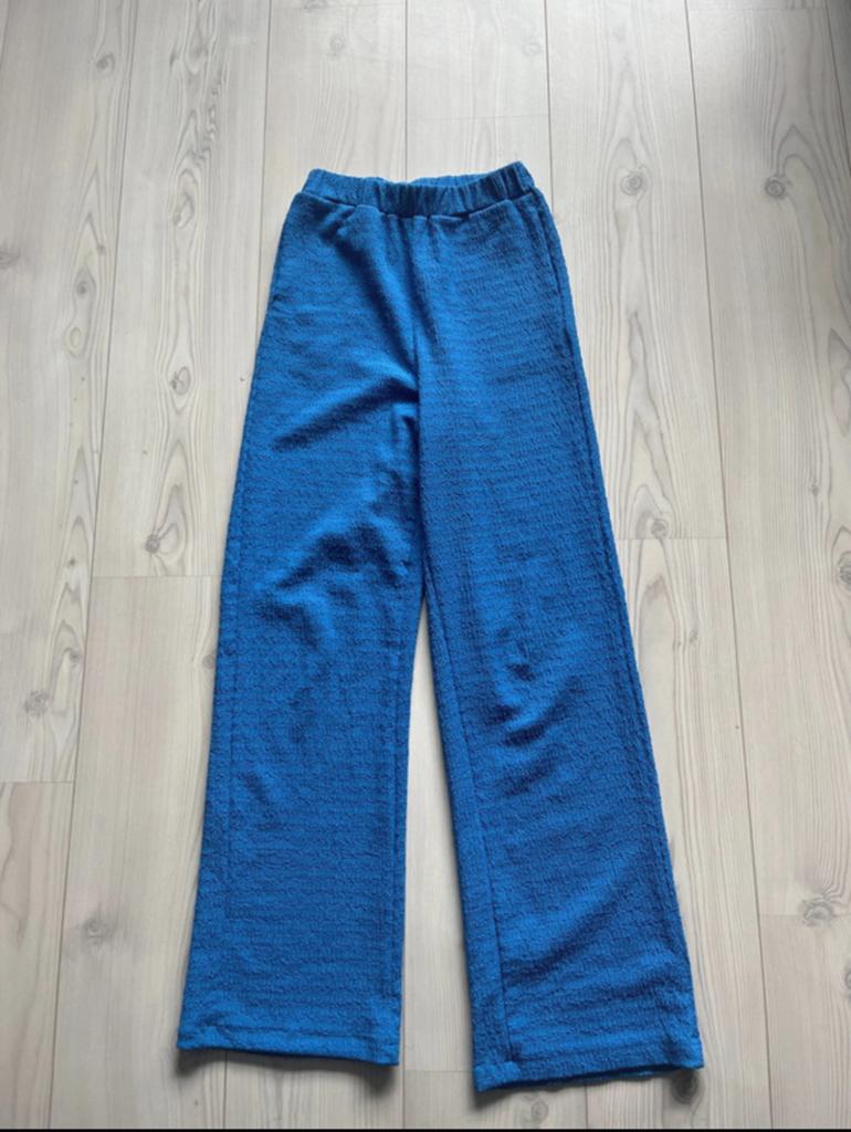 Blauwe broek, Blauw, Ophalen of Verzenden, Zo goed als nieuw, Maat 36 (S)