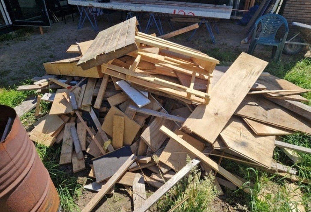 Gratis stookhout, Tuin en Terras, Minder dan 3 m³, Ophalen
