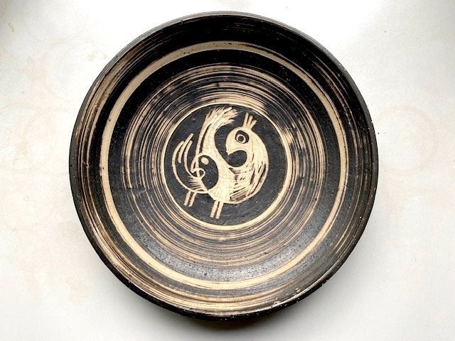 Schaal Jan van Stolk, Zwart, Ophalen of Verzenden, Schaal, 6 cm