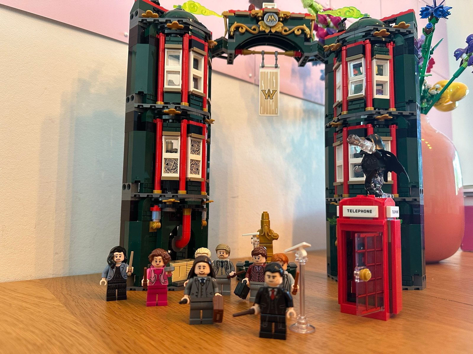 Lego Harry Potter Het Ministerie van Toverkunst (76403), Lego, Harry Potter, Ophalen of Verzenden, Zo goed als nieuw