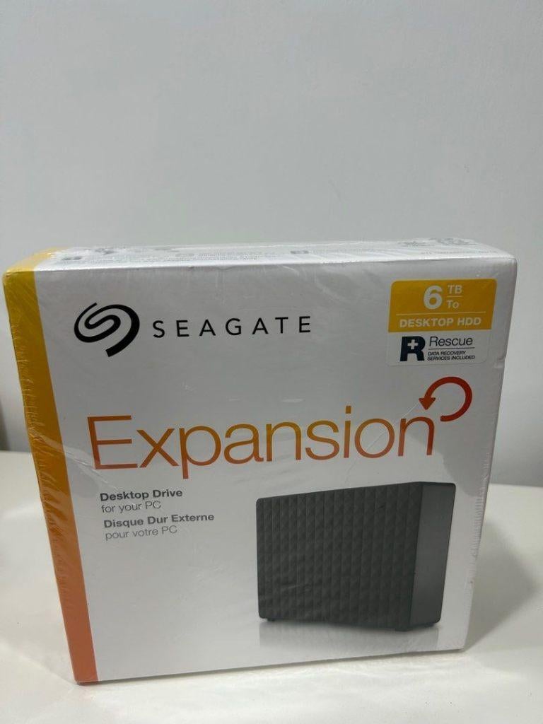 Seagate Expansion desktop 6TB (23 op vorraad), Seagate, HDD, Ophalen of Verzenden, Zo goed als nieuw