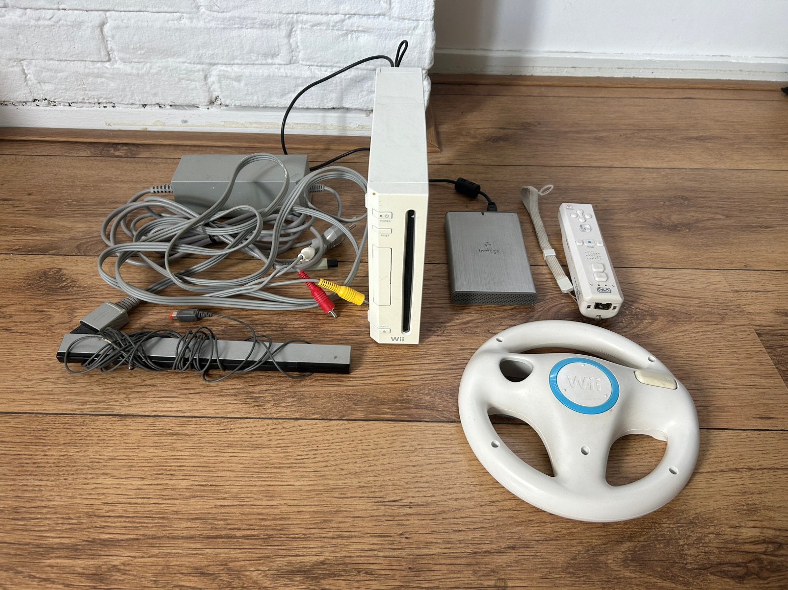 Nintendo Wii inclusief 165 spellen, Ophalen of Verzenden, Zo goed als nieuw, Met 1 controller, Met games