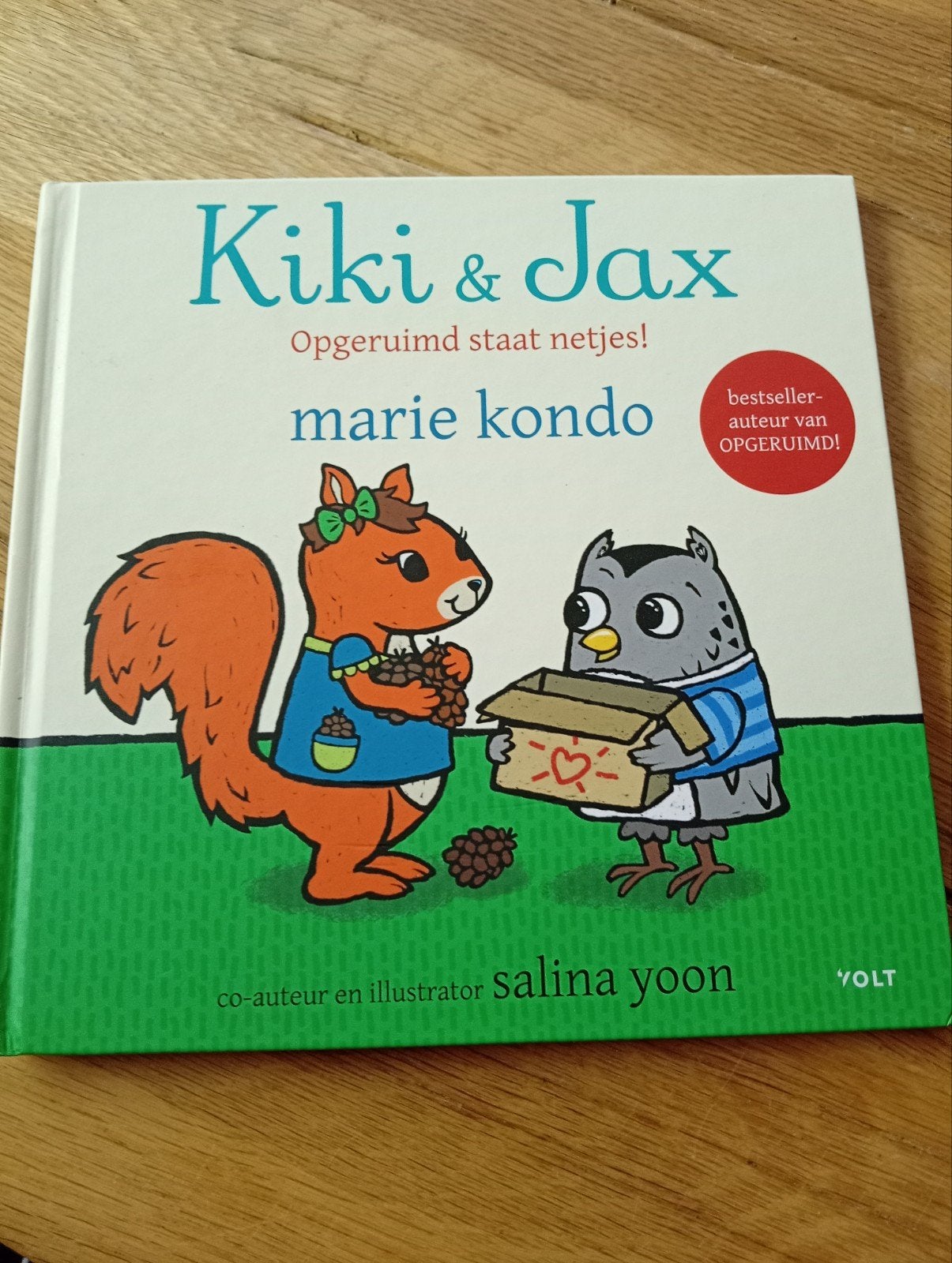 Kiki & Jax: Opgeruimd staat netjes! - Marie Kondo, 3 tot 4 jaar, Marie Kondo, Ophalen of Verzenden, Zo goed als nieuw