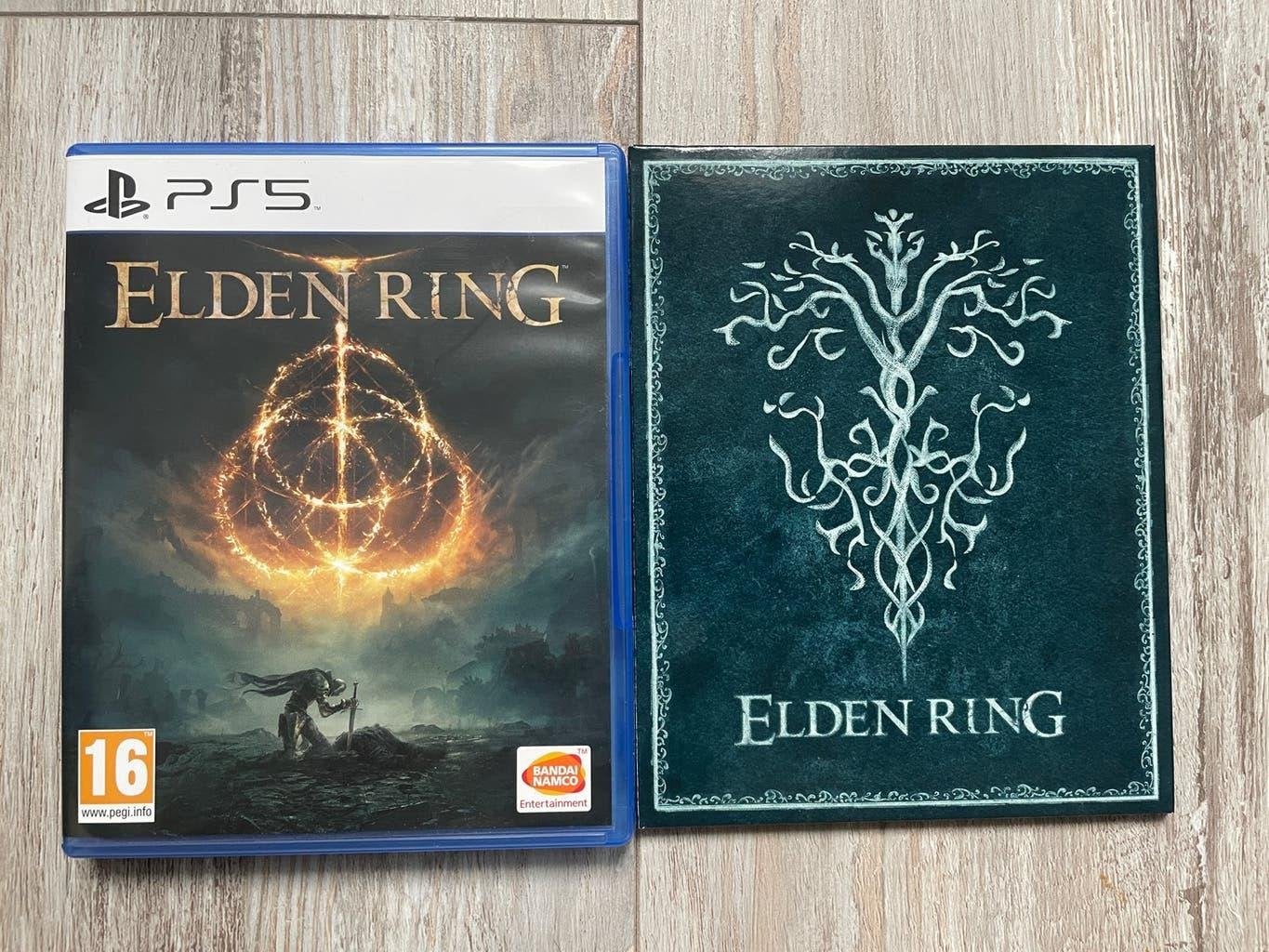 Elden Ring PS5 + Artbook + Extra's, Online, 1 speler, Ophalen of Verzenden, Zo goed als nieuw