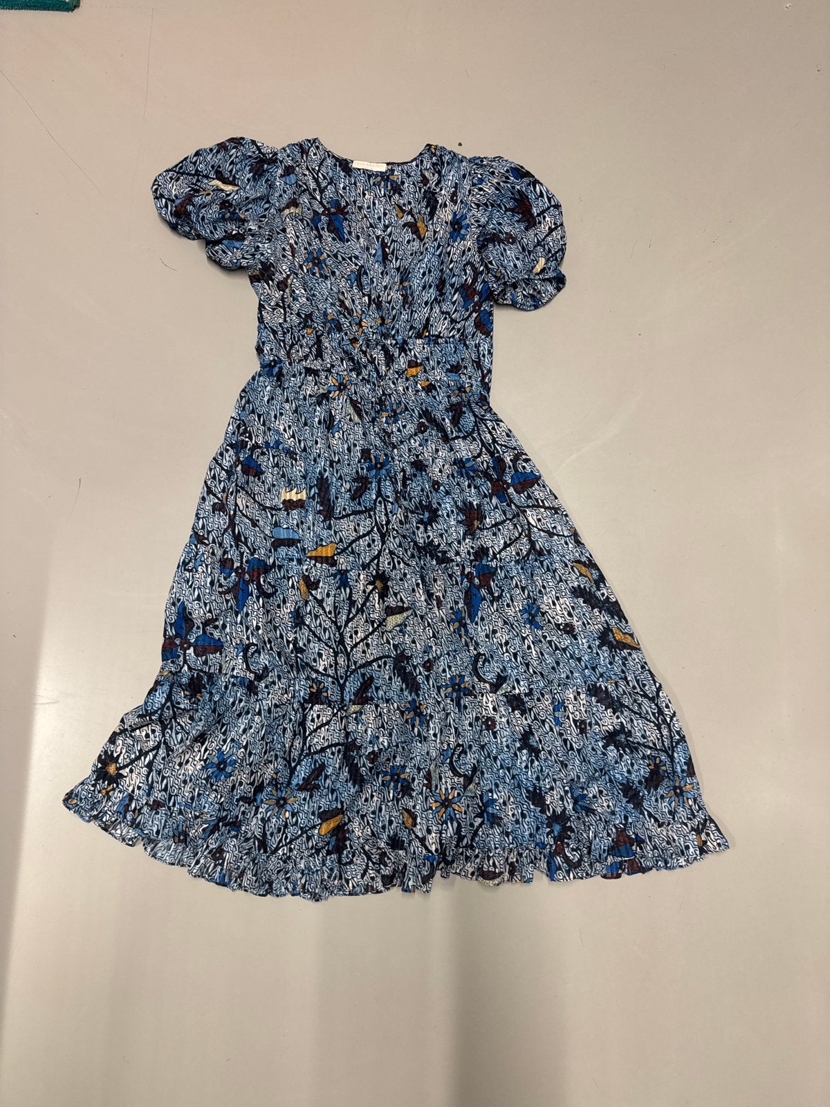 Ulla Johnson  jurk Maat 8 nieuwprijs was 429 euro, Kleding | Dames, Maat 38/40 (M), Blauw, Ophalen of Verzenden, Zo goed als nieuw