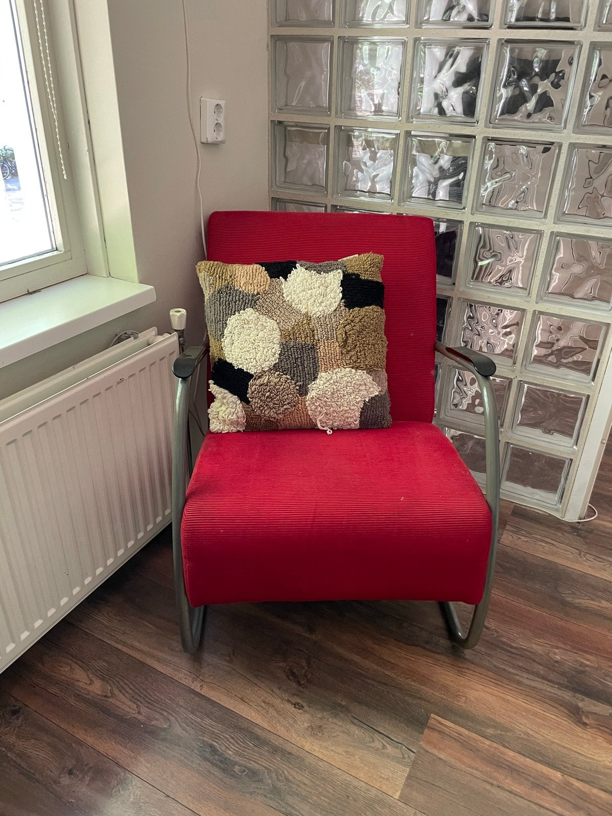 Zeer lekker zittende fauteuil, Huis en Inrichting, Fauteuils, Ophalen, Gebruikt, Minder dan 75 cm, 50 tot 75 cm