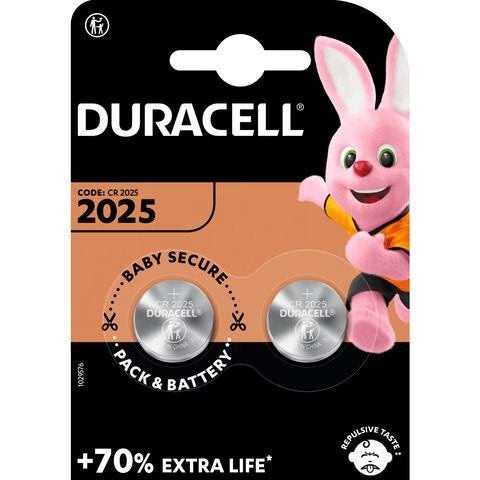 Duracell CR2025 2 stuks, Ophalen, Nieuw