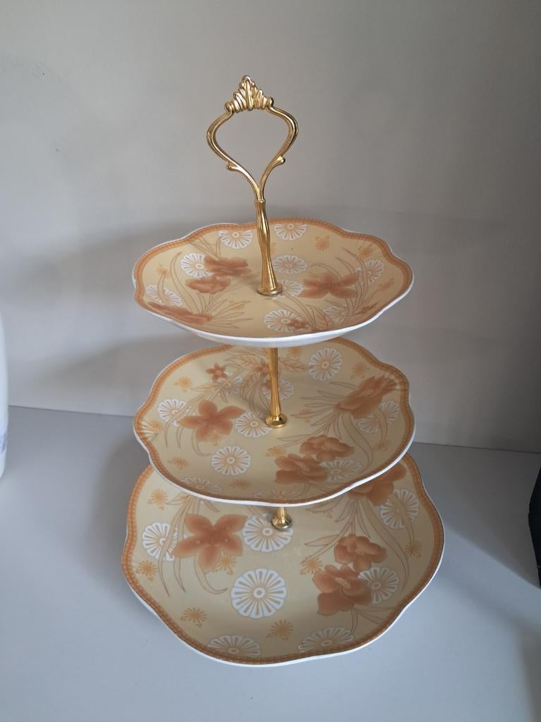 Vintage etagere, Ophalen of Verzenden