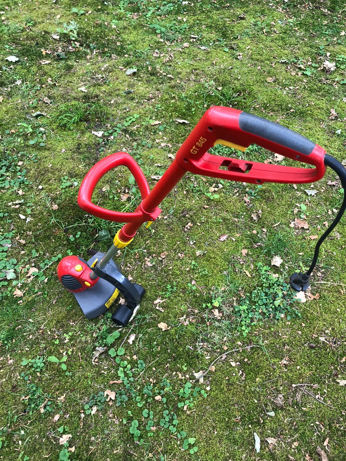 Grastrimmer - Wolf Garten GT845, Tuin en Terras, Grastrimmers, Ophalen, Gebruikt, Minder dan 10 cm, Wolf-Garten