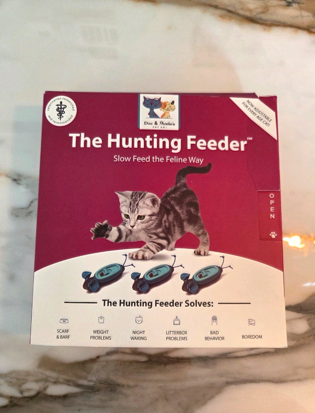 Doc & phoebe's the hunting feeder, Ophalen, Zo goed als nieuw, Intelligentiespeelgoed
