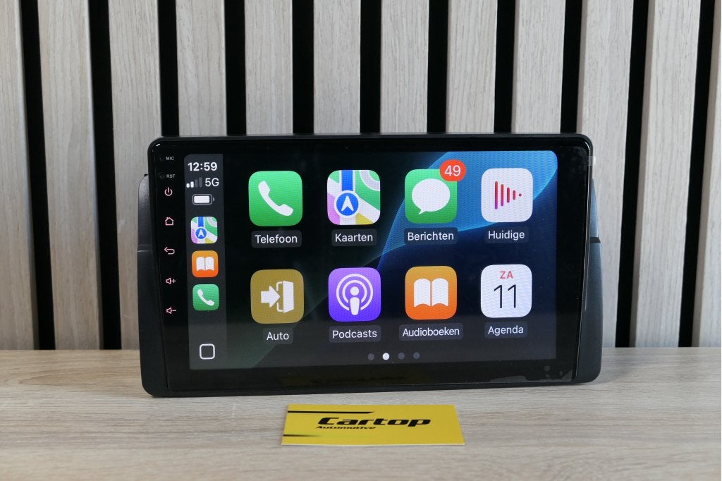 BMW 3-Serie 1998-2006 Autoradio • CarPlay Android Auto, Meridiaan 42, Zo goed als nieuw, Info@cartop-automotive.nl, Cartop-Automotive Bv.