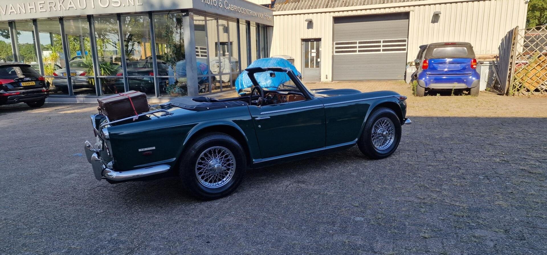 Triumph TR5 / TR250 Soft Top/OVERDRIVE/CHROOM SPAAKWIELEN, foto 6