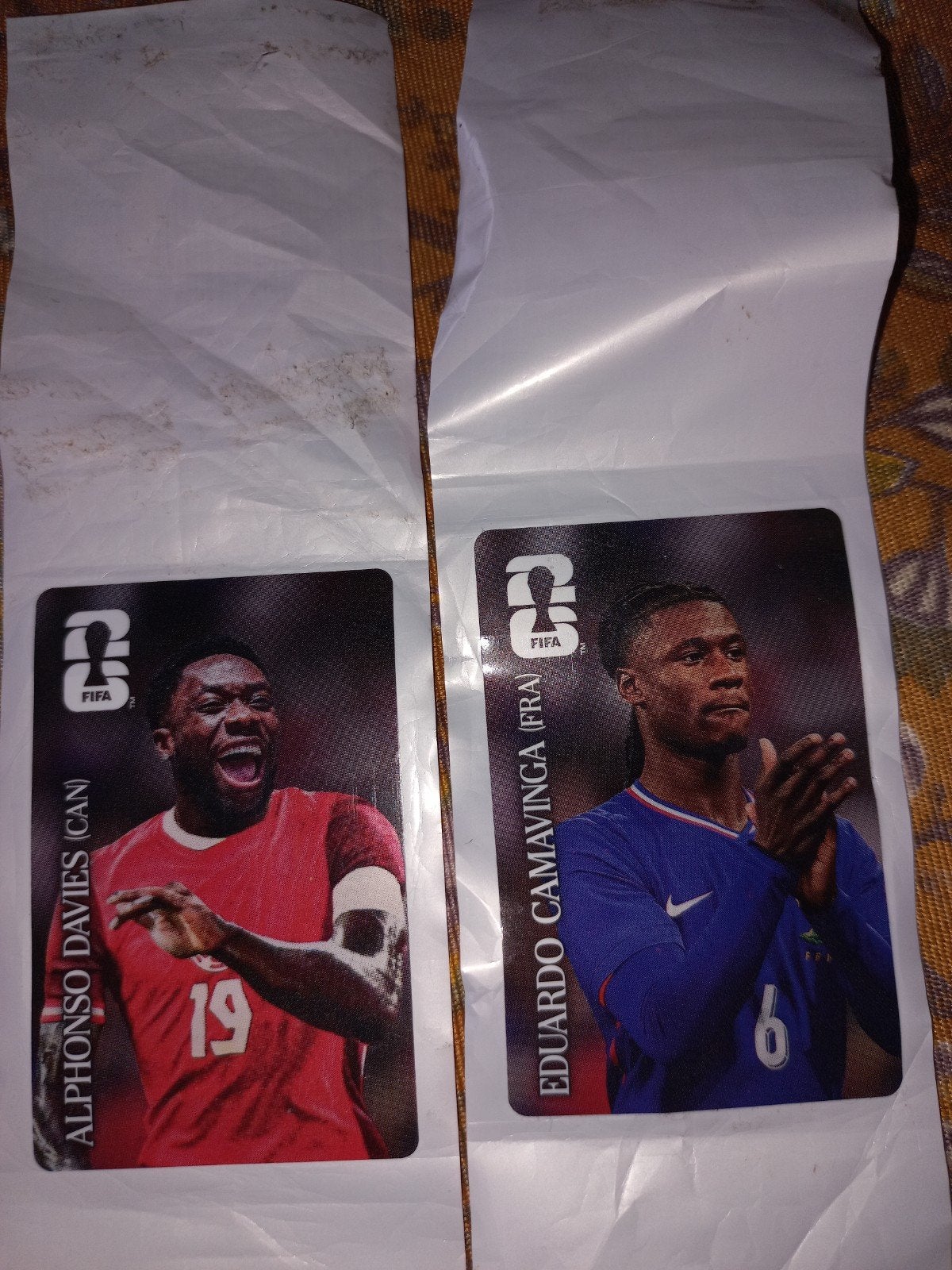 2 fifa plaatjes van coca cola..., Ophalen, Nieuw, Plaatje
