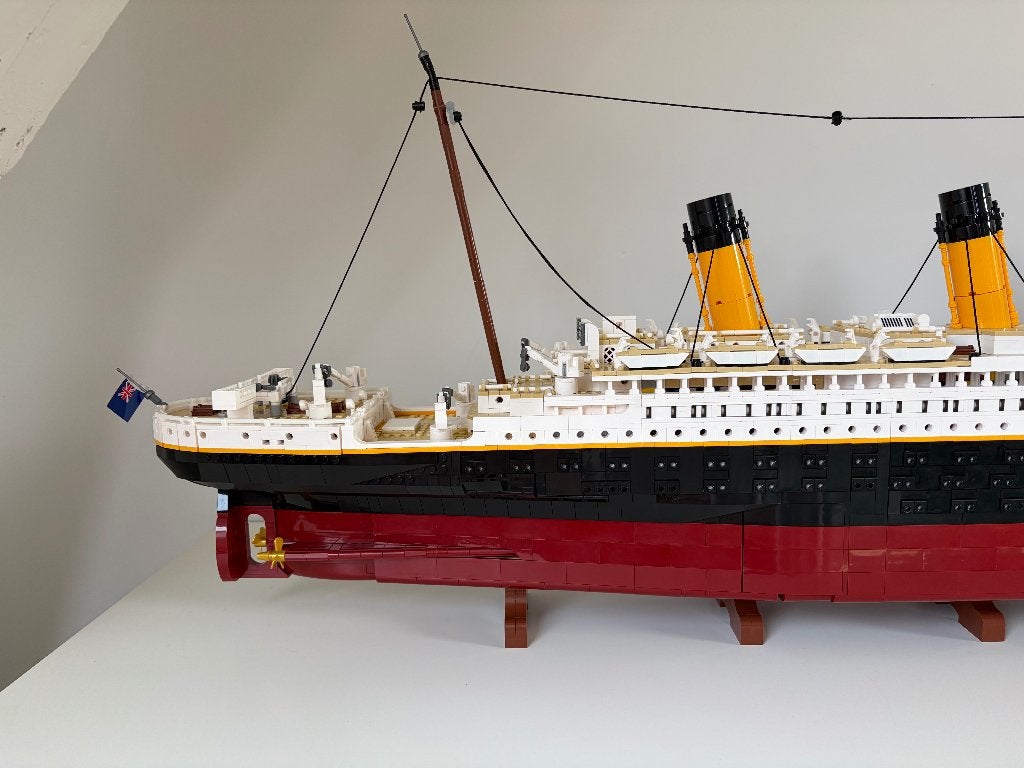 Foto 8 van Titanic Model bouwblokken 9090 stuks