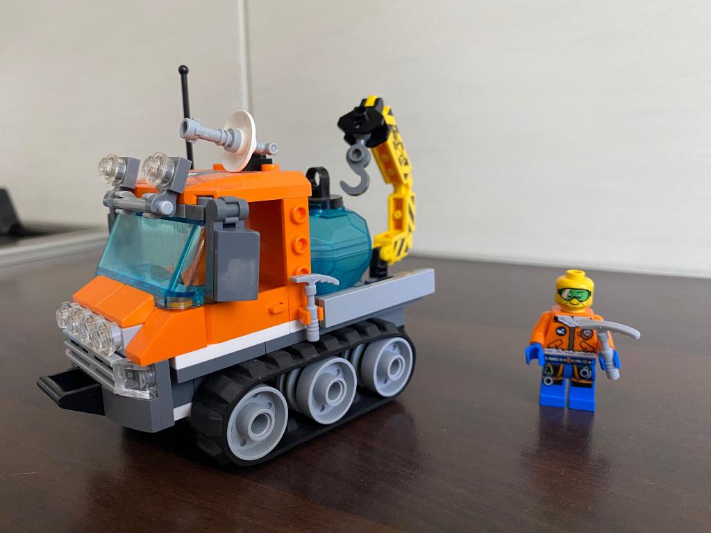 Lego City 60033 Arctic IJscrawler - Ijsbreker, City, Ophalen of Verzenden, Zo goed als nieuw, Complete set