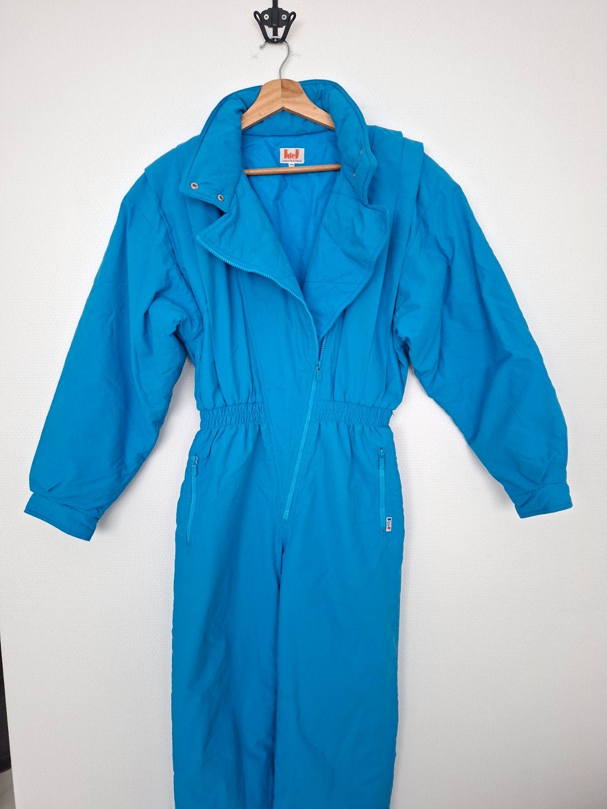 vintage skipak 36/38 retro fout après-ski carnaval klunen, Sport en Fitness, Overige merken, 160 tot 180 cm, Ophalen of Verzenden