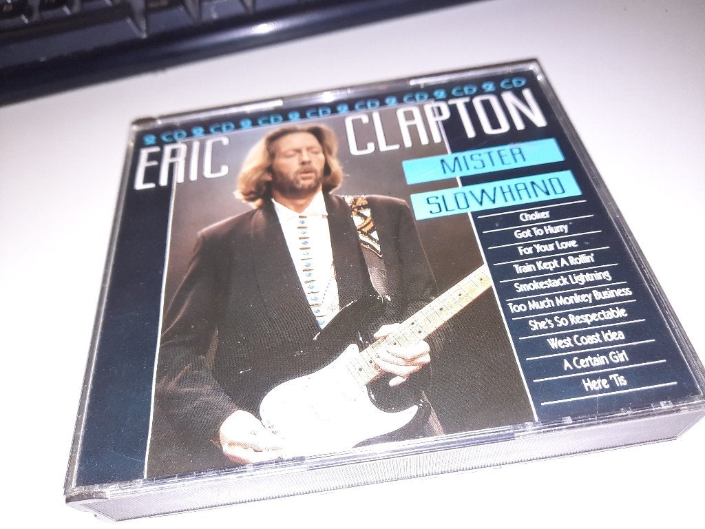 2 CD BOX Eric Clapton – Mister Slowhand, Ophalen, Gebruikt