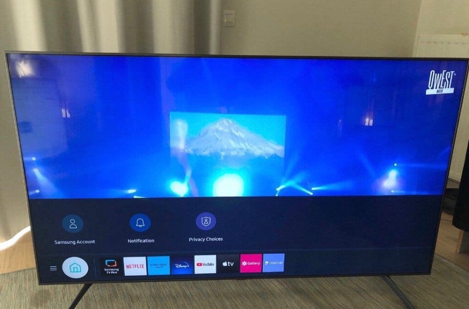 82 inch QLED Samsung 4K 120 Hz smart tv ! Not 75 inch, Ophalen, QLED, 120 Hz, Zo goed als nieuw