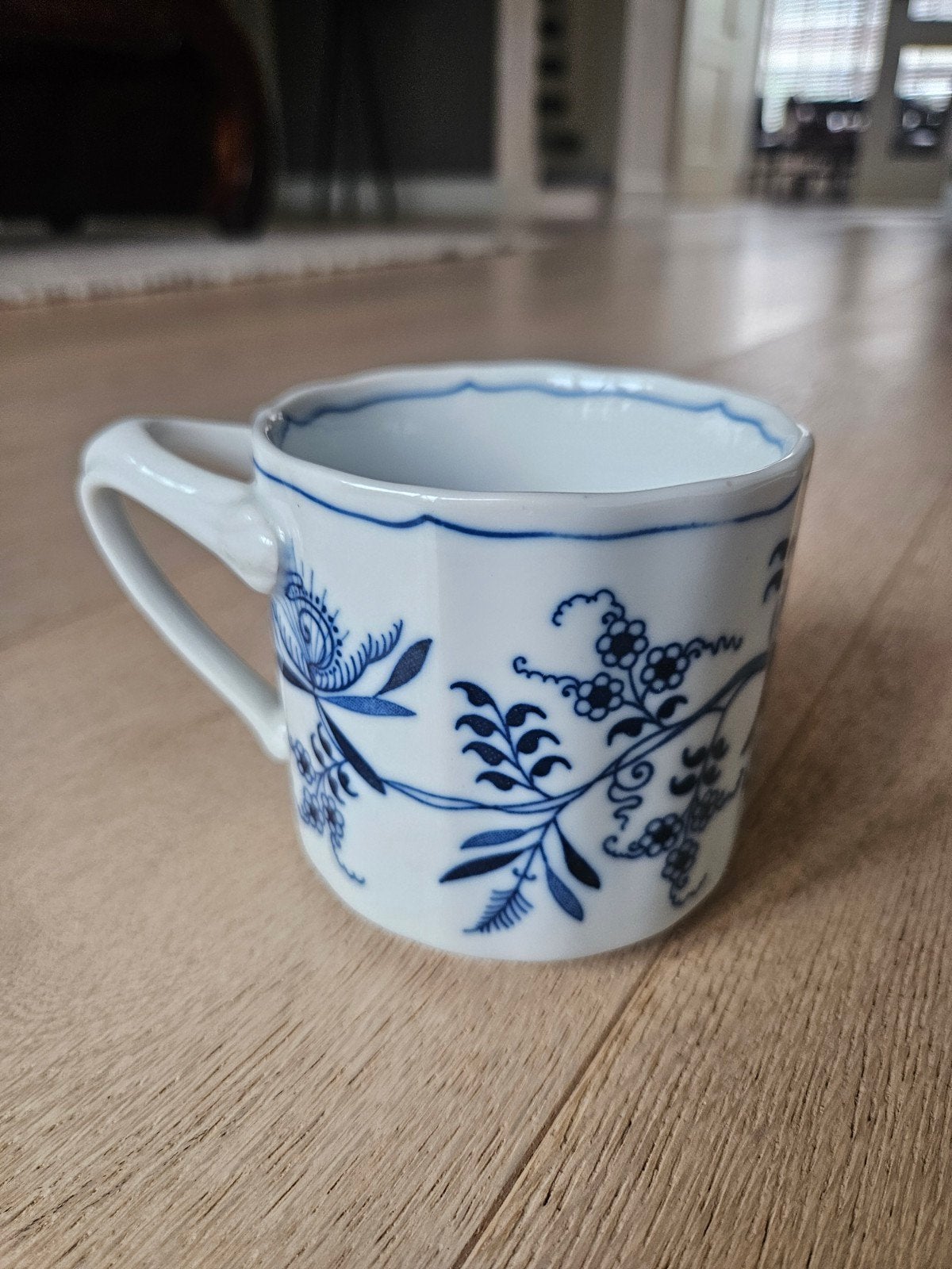 Blue Danube mokken, Antiek en Kunst, Antiek | Servies los, Ophalen of Verzenden