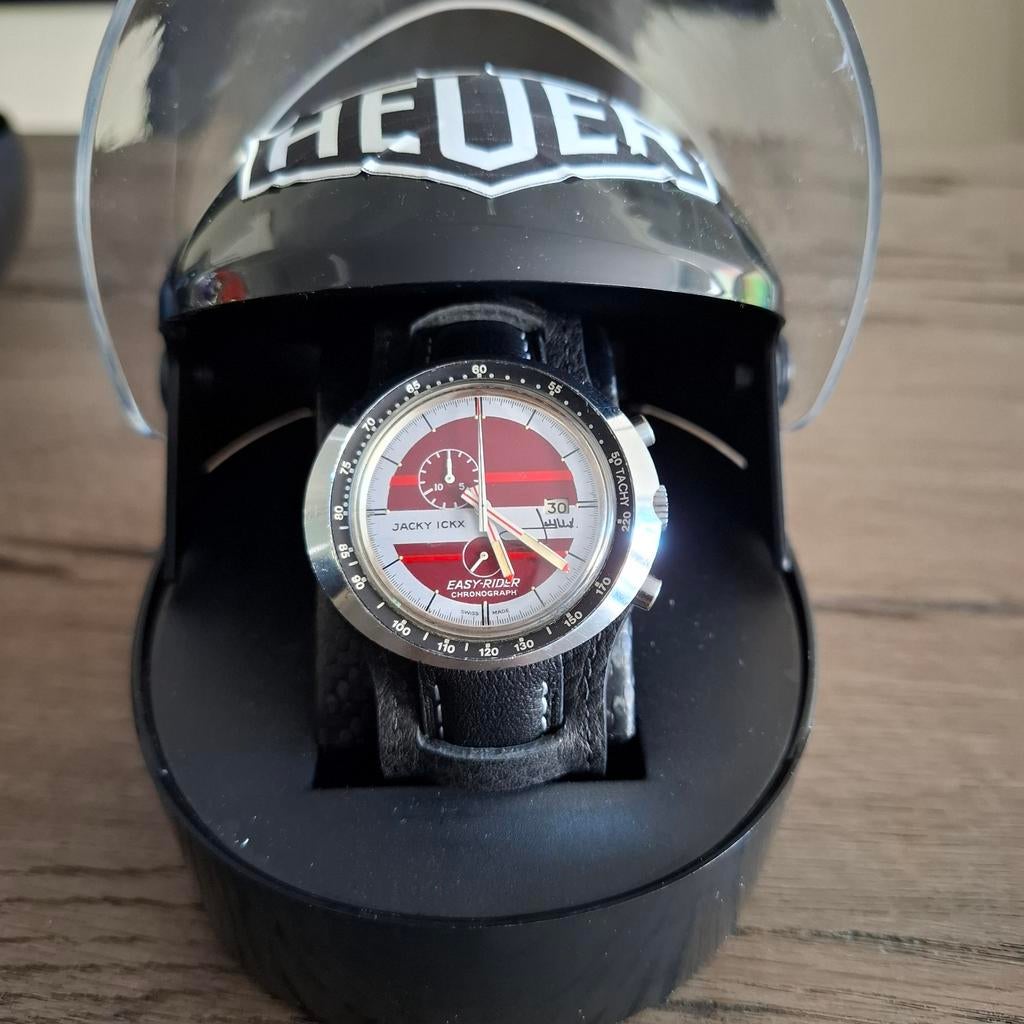 Heuer Easy Riider, Ophalen of Verzenden, Staal, Overige merken, 1960 of later