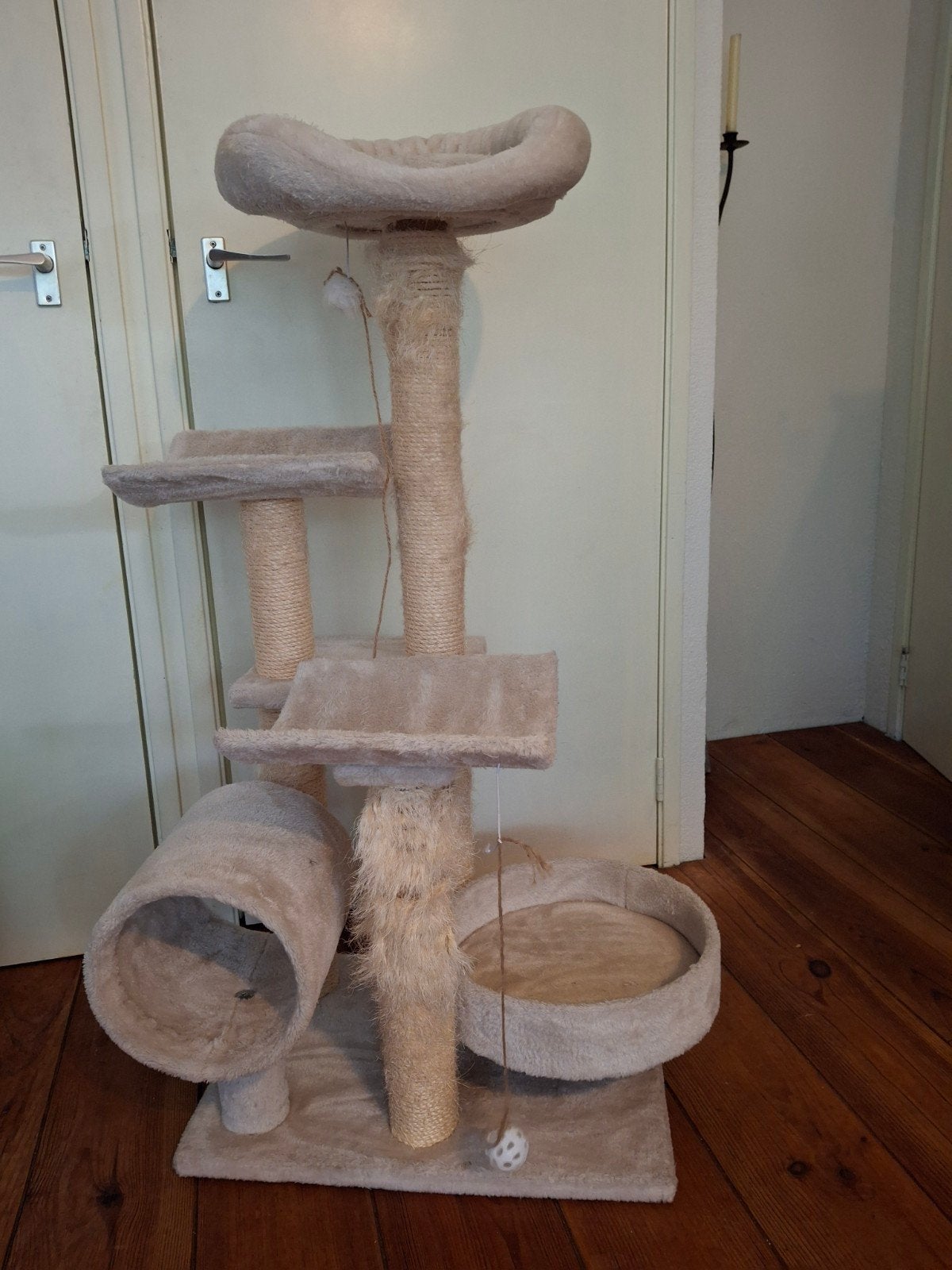Krabpaal, kattenbak, kattenmand, kattenreismand, etc, Ophalen
