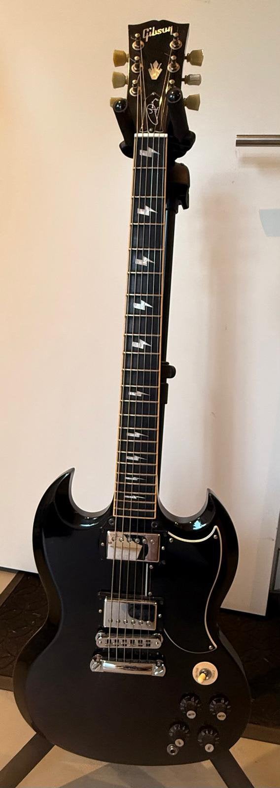 Gibson SG Angus Young Signature 2009 originele case | AC/DC, Ophalen, Zo goed als nieuw, Solid body, Gibson
