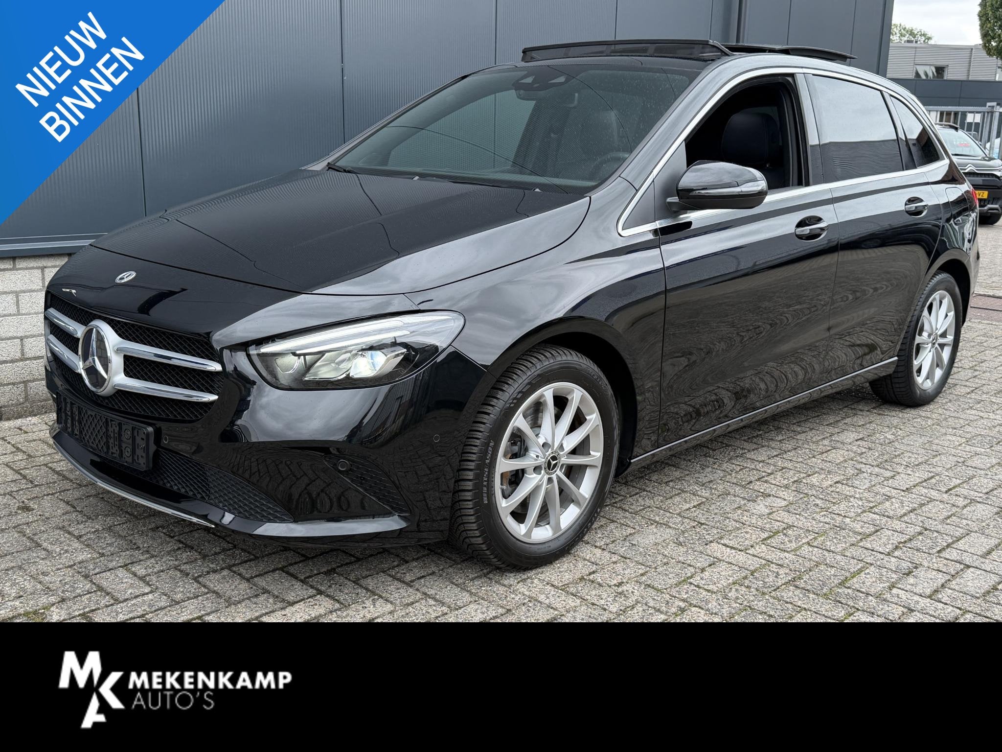 Mercedes-Benz B-klasse 250 e 17"/Leder/Panoramadak/Stoel + s, Dealer onderhouden, Gebruikt, 16 kWh, Leder en Stof