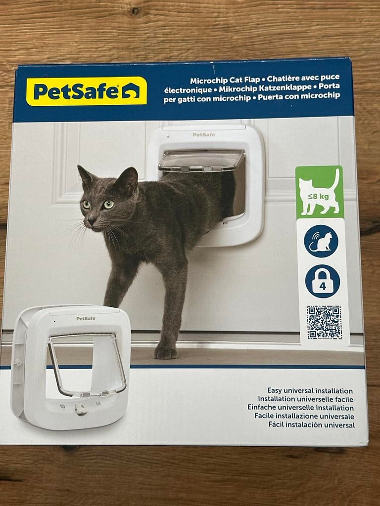 PetSafe Kattenluik met Microchip – Nieuw & Ongebruikt, Ophalen of Verzenden, Zo goed als nieuw