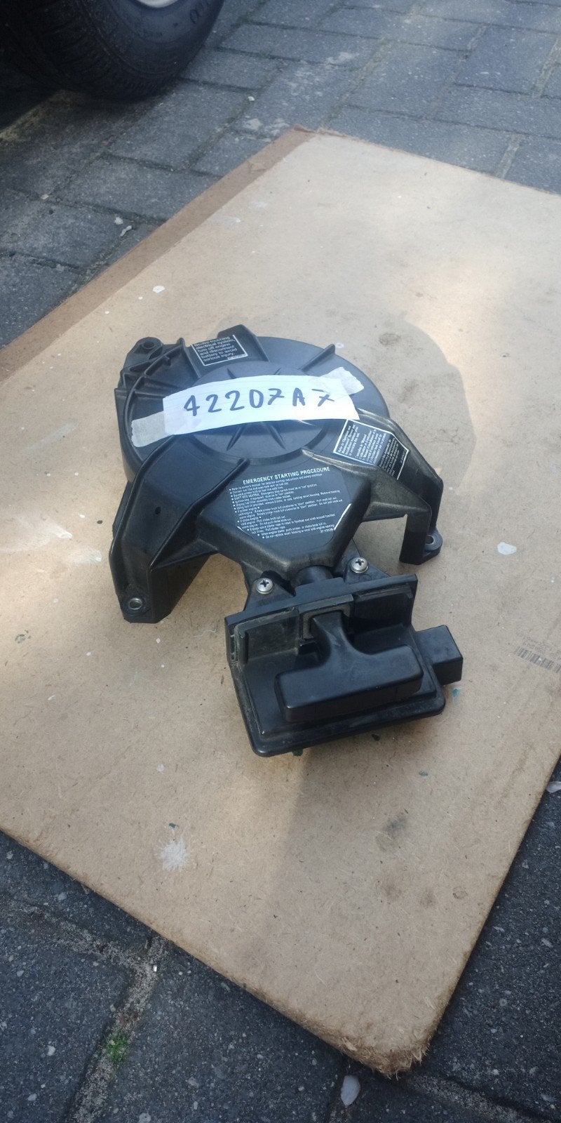 Trekstarter voor Mercury / Mariner 6 t/m 15 pk, Watersport en Boten, Ophalen of Verzenden, Gebruikt, Motor en Techniek, Zeilboot of Motorboot