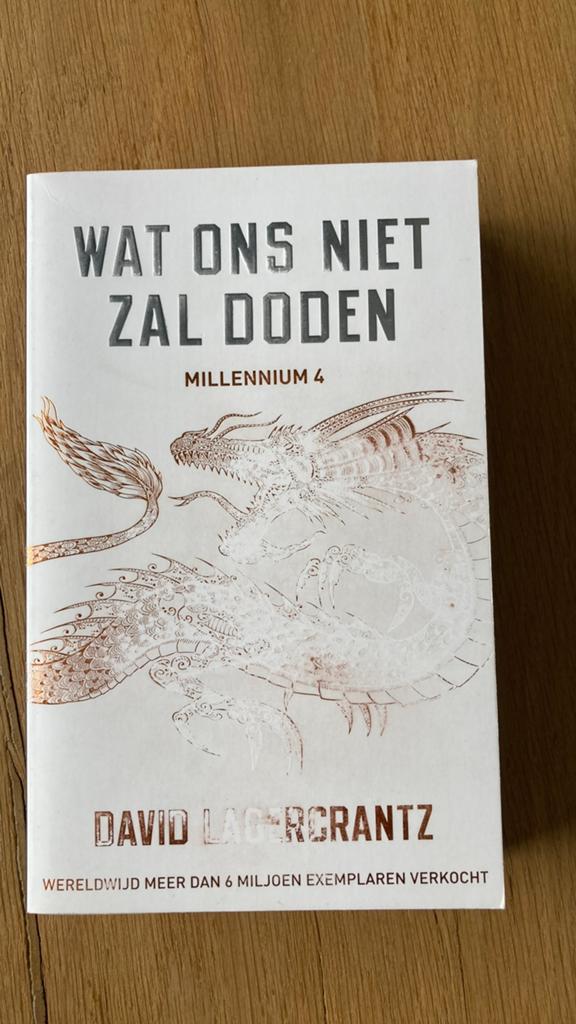 David Lagercrantz - Wat ons niet zal doden, Boeken, Zo goed als nieuw, Nederland, David Lagercrantz, Ophalen of Verzenden