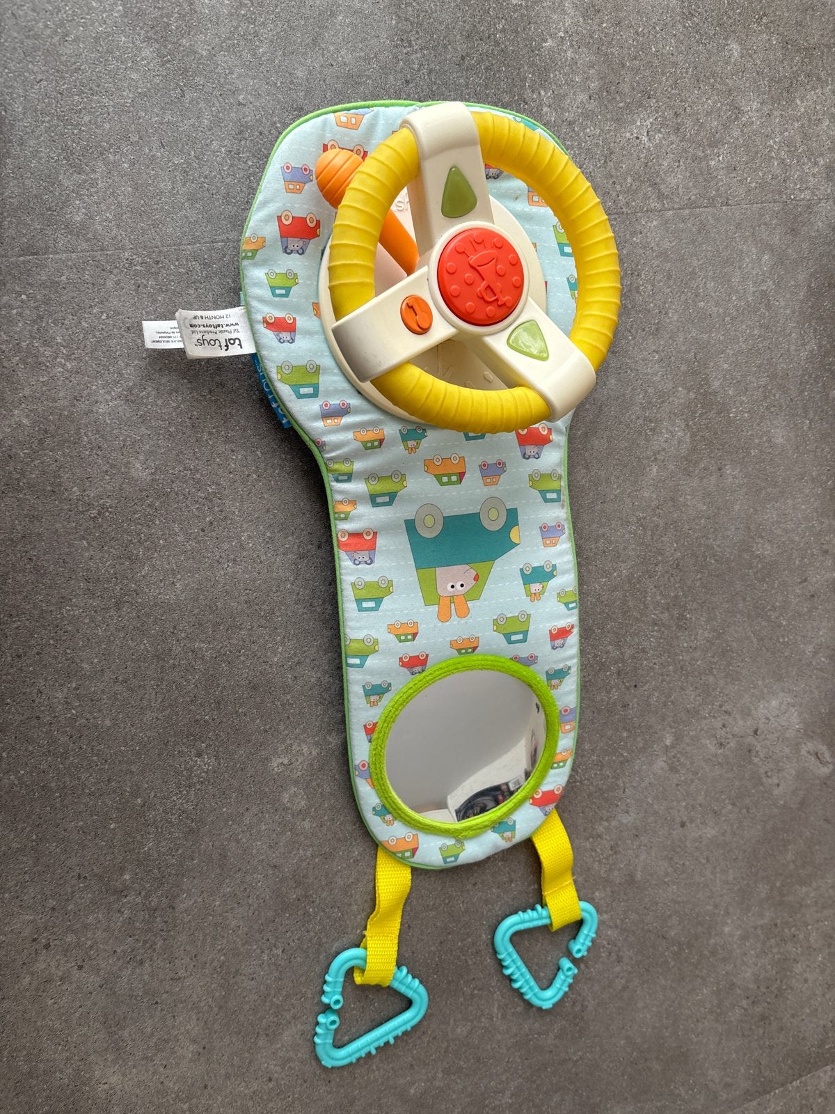 Taf Toys Auto Speelgoed Stuurwiel met Geluid en Licht, Ophalen, Zo goed als nieuw, Mobiel, Met licht