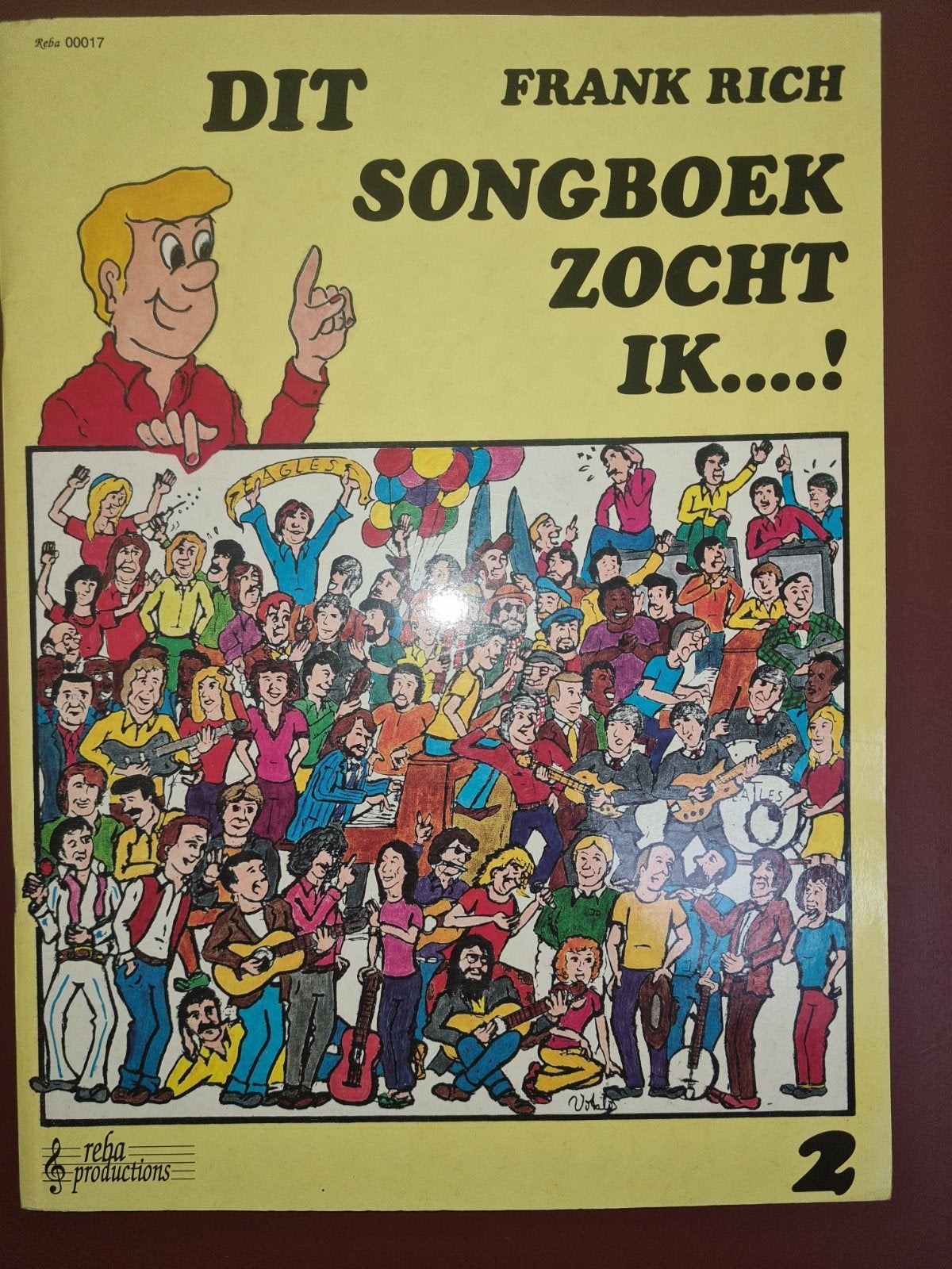 Frank Rich Songboek 2 - Diverse Artiesten, Gebruikt, Overige soorten, Populair, Ophalen of Verzenden