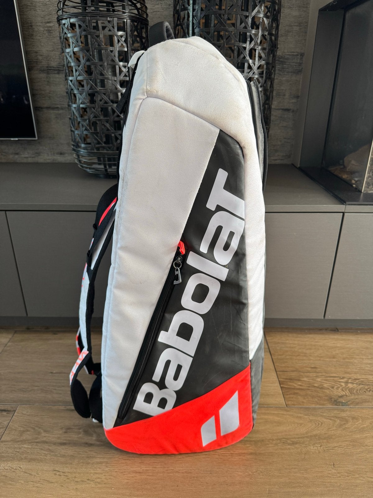 Babolat Tennistas - Wit/Zwart/Oranje, Ophalen, Gebruikt, Tas, Babolat