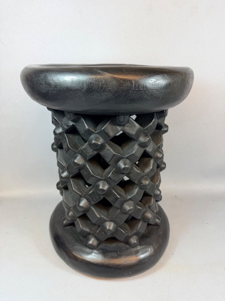 260886 - Traditional Bamileke Kings stool - Cameroon., Ophalen of Verzenden