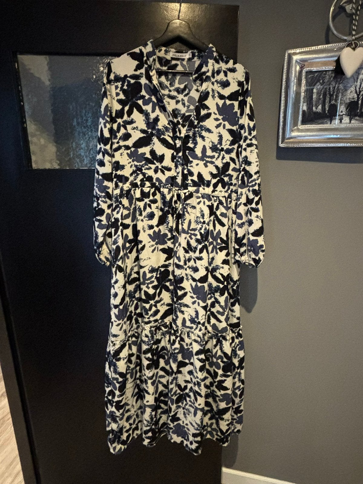 Joli & jolly jurk maat l, Kleding | Dames, Jurken, Maat 38/40 (M), Blauw, Ophalen of Verzenden, Zo goed als nieuw
