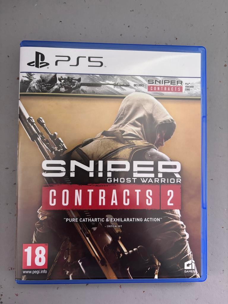 Sniper Ghost Warrior Contracts 2 PS5, Spelcomputers en Games, Games | Sony PlayStation 5, Zo goed als nieuw, Shooter, 1 speler