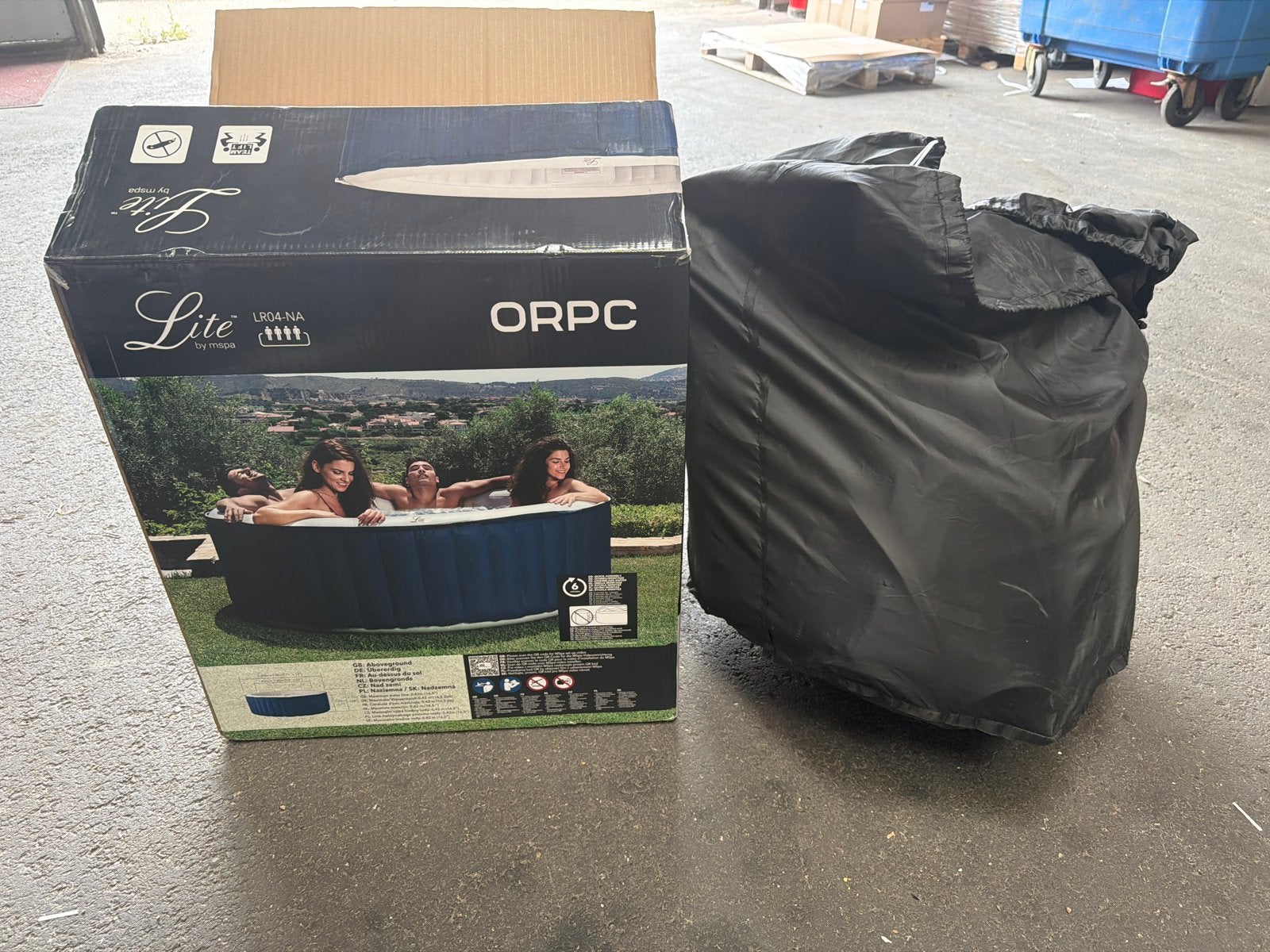 MSpa Lite LR04-NA Opblaasbare Jacuzzi - Nieuw in Doos, Ophalen, Nieuw, Afdekzeil, Opblaasbaar