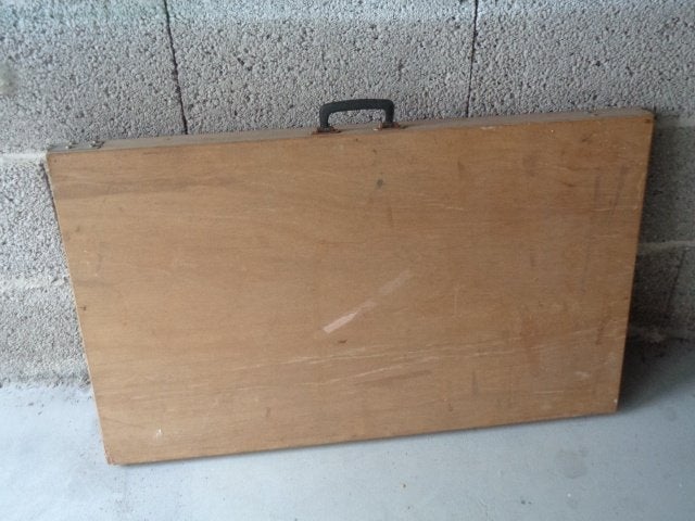 5337-30-3 : Behangtafel met metalen onderkant : 195X56X70 CM, Ophalen of Verzenden, Overige typen