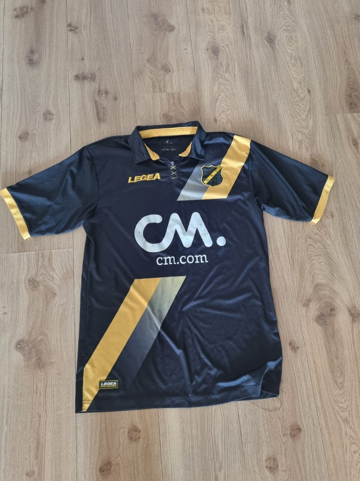 NAC Breda Uitshirt 2017/2018, Ophalen of Verzenden, Gedragen, Zwart, Legea