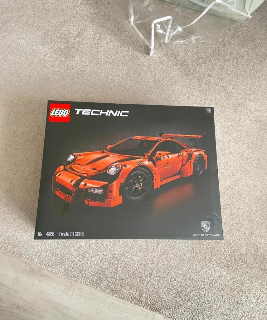 Lego Technic Porsche 911 GT3 RS 42056 Nieuw in doos, Lego, Nieuw, Ophalen of Verzenden, Technic