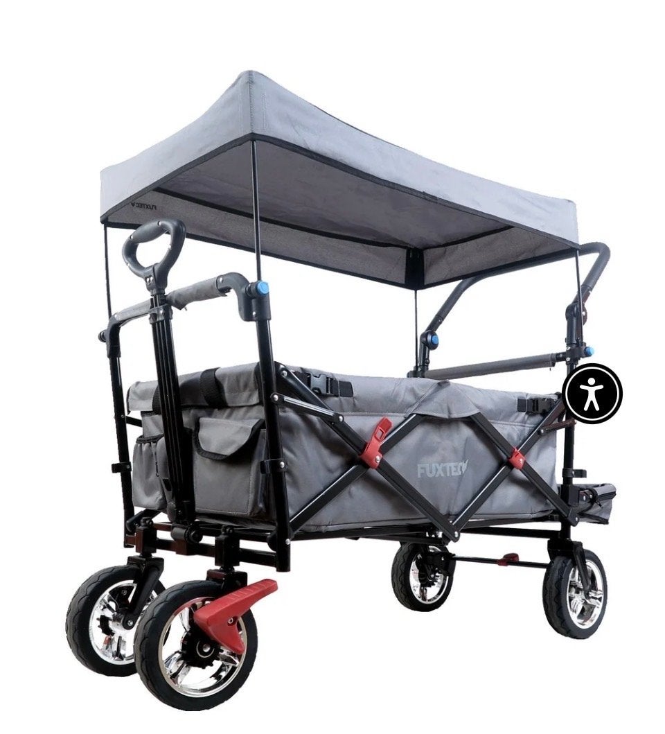Fuxtec bolderkar als nieuw!, Caravans en Kamperen, Ophalen of Verzenden, Opvouwbaar, Zo goed als nieuw