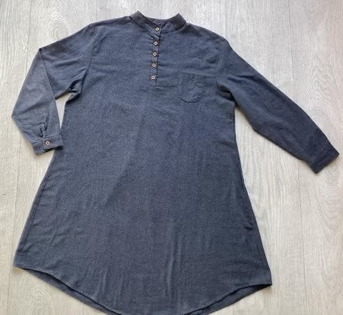 Grijze jurk maat 50 van Zeynebelif, Kleding | Dames, Grote Maten, Zeynebelif, Jurk, Ophalen of Verzenden, Zo goed als nieuw