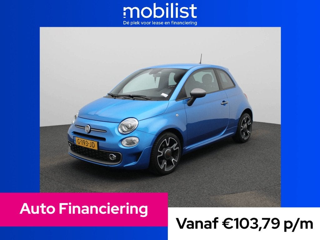 Fiat 500 0.9 TwinAir Turbo Sport (bj 2019), Auto's, Fiat, 86 pk, Bedrijf, Handgeschakeld, 955 kg
